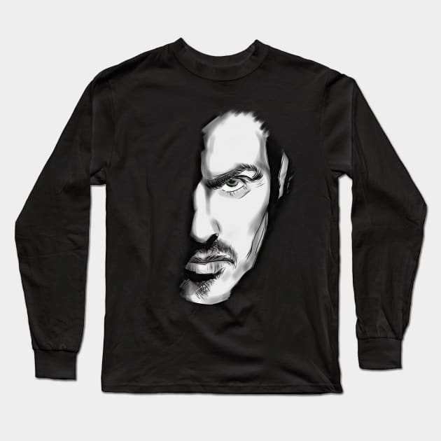 George Michael Long Sleeve T-Shirt by JacsonX